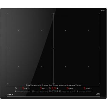 Placa de Inducción Teka IZF 68700 MST Negra 60 cm con 4 Zonas y DirectSense