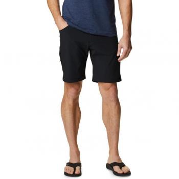 Columbia - Bermuda de hombre Outdoor Elements™ 5, pantalón corto para montaña, color negro, talla 36