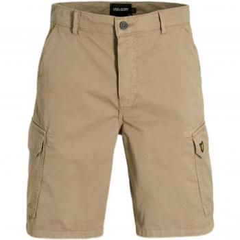 Lyle & Scott Men's Wembley Cargo Shorts - Biscuit Color 32