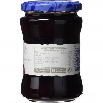 Hero Frutas Selectas Confitura Guinda, Frasco de Cristal - 345 gr