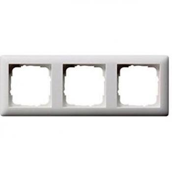 Gira Abdeckrahmen 3fach Standard 55 Blanco Mate 021304