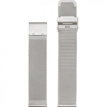 Komono 20mm Silver Mesh Watch Strap Unisex