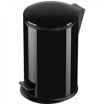Hailo Pure 16 Recogedor, Metal, Negro, 32 x 32 cm
