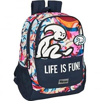 Mochila Safta Escolar de El Niño Life Is Fun, 320x160x440 mm