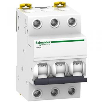 Interruptor Automático Magneto Térmico Schneider Electric 3P 63A Profesional A9K24363 - Protección de Gama Profesional