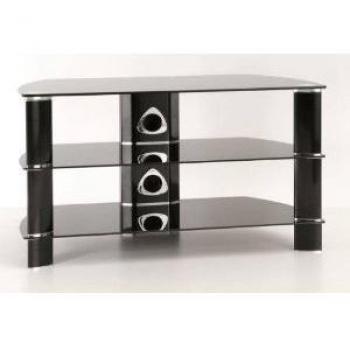 Vivanco V850 850mm ancho Muebles Vortex AV - Negro