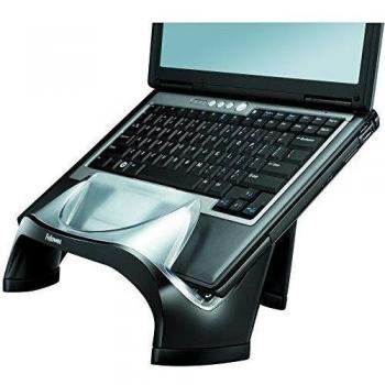 Fellowes Smart Suites - Soporte Elevador Ajustable para portátil, con 4 Puertos USB, Color Negro