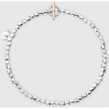 XXL Silver and Rose Gold Dodo Bracelet for Women
