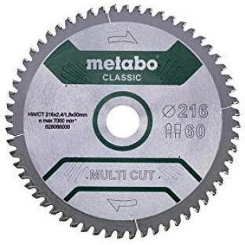 Metabo 628285000 MultiCutClassic 254 x 30 60 FZ/TZ 5 neg