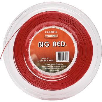 Tourna Big Red 16g Tennis String Reel - 220m Red