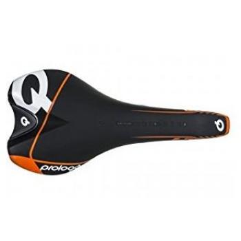 Prologo Scratch 2 T2.0 Custom sillín de bicicleta Unisex, Hard Black/Orange