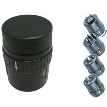 Clavija Adaptador Viaje Universal con Usb