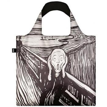 LOQI Edvard Munch The Scream, 1895 Bag - Bolsas de la Compra reutilisable