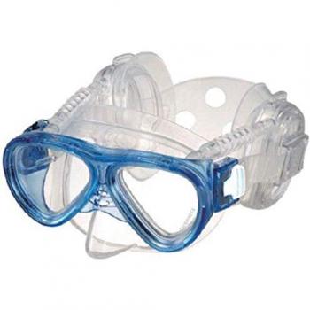 Máscara de buceo junior Pro Ear Me59 - Gafas de bucear, Adultos Unisex, Silicona Transparente, Multicolor, Talla Única
