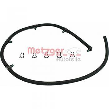 Tubo Flexible de Combustible de Fuga METZGER 0840010 para Mercedes-Benz, Compatible con Biodiesel, Modelos E-Klasse (W211), C-Klasse (W203), CLK (C209)
