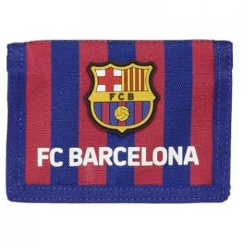 Billetera Unisex F.C. Barcelona 12,5x9,5x1CM Azul Marino/Granate
