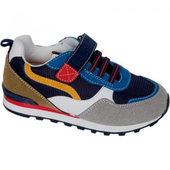 Deportivas de Niño Bubble Bobble Velcro C972 Color Marino