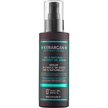 Suero Capilar Kerargan con Aceite de Coco - Nutre y Purifica el Cabello Seco y Quebradizo - Sin Sulfatos, Parabenos ni Siliconas - 100 ml