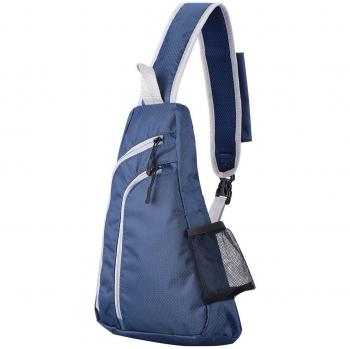 Blosa de Hombro Deportivo para Ciclismo de Omorc, Bolsa Bolso pecho Impermeable Ligera con Gran Capacidad, Mochila de Hombro perfecto para Deportes Al Aire Libre Gimnasio Ciclismo Senderismo Escuela-Azul