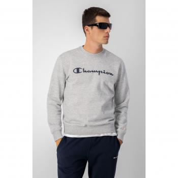 Sudadera Champion Crewneck Gris Hombre
