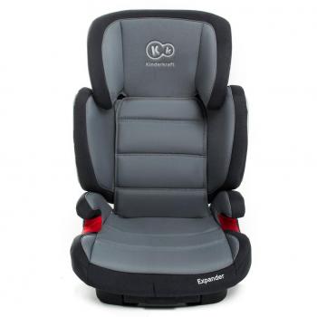 Kinderkraft, Silla de coche grupo 2/3 Isofix, gris