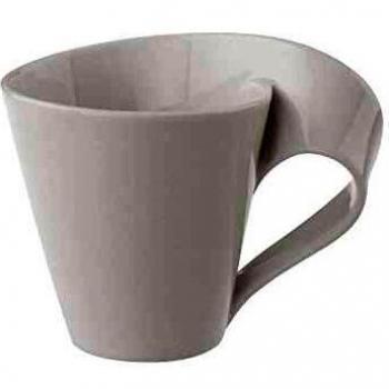 Villeroy & Boch NewWave Taza de café, Porcelana, Blanco, 29x18.5x6.5 cm