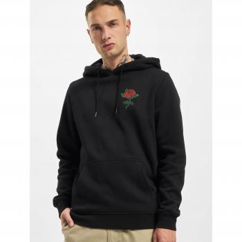 Mister Tee Men's Rose Black Hoodie - XXL