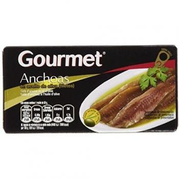 Gourmet - Anchoas en Aceite de Oliva, filetes - 50g