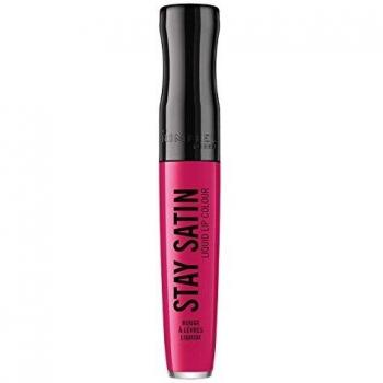 Rimmel London Stay Satin Liquid Lip Colour Barra De Labios, Tono 400 Obsession - 21 gr