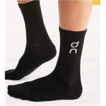 Calcetines de running On Running Logo 3-pack negro