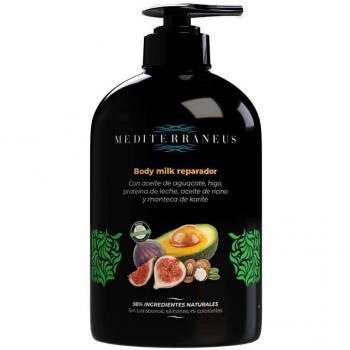 Body Milk Reparador BIO 500 ml Mediterraneus - Leche Corporal Hidratante Intensa