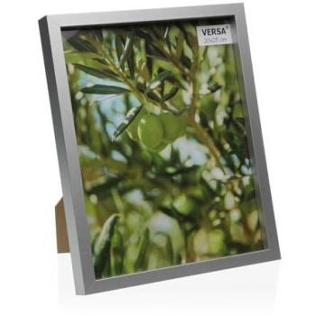 Marco de Fotos Versa Plateado 20 x 25 cm Madera MDF