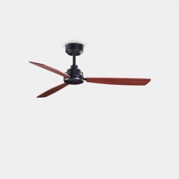 Ventilador de techo Xaloc ø1000mm Negro Caoba