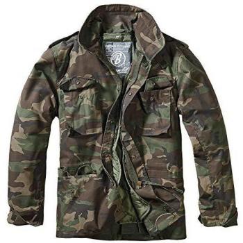 Brandit M-65 Classic Woodland Field Jacket for Men