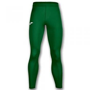 Joma Academy Pantalon Termico Caballero, Hombres, Verde, L-XL