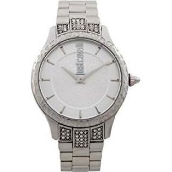 Just Cavalli Womens Analogue Classic Quartz Watch with Stainless Steel Strap JC1L004M0055
