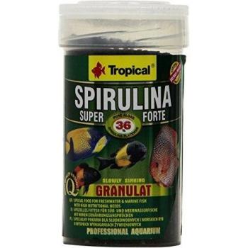 Tropical Super spiru Lina Forte granulado Forro con 36% spiru Lina