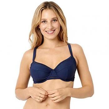 Miss Sans Complexe 78AAF06 Women's Mykonos Deep Blue Underwired Swimwear Beachwear Bikini Top 80C