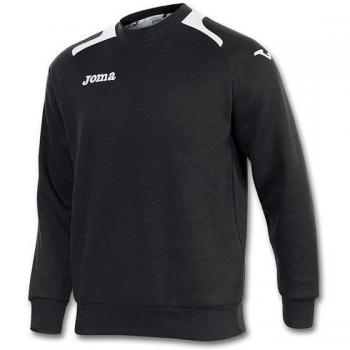 Joma - Fleece Champion II Sweatshirt, color negro, talla M