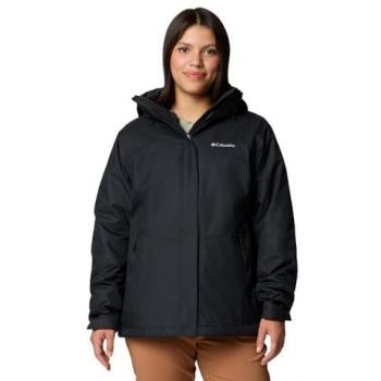Chaqueta Intercambiable de Polar Columbia Bugaboo III para Mujer, Negra - XXL