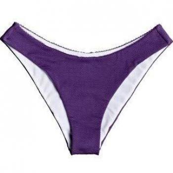 Roxy - Braguita de Bikini Alta en la Cadera - Mujer - M - Morado