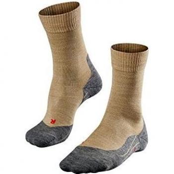 Falke TK5 Women's Trekking Socks - Nature Mel, Virgin Wool, Size 39-40