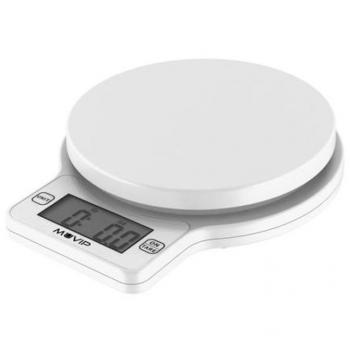 Báscula de Cocina Digital Muvip Round Kitchen con Sensor de Alta Precisión y Apagado Automático - Capacidad Máxima 5kg
