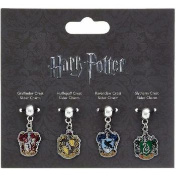 HARRY POTTER Set de 4 abolarios, Plata, Talla única