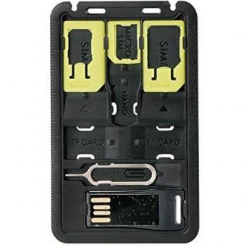 Muvit MUMIC0012 - Pack de 3 adaptadores universales para Tarjetas SIM