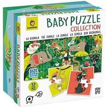 Puzzle Doble Cara Colección Bebé La Jungla - 32 Piezas