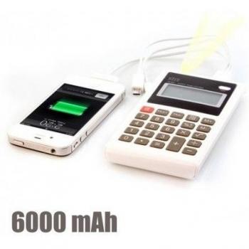 Calculadora Power Bank 6000 mAh