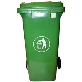 CONTENEDOR Basura 120 LT con Rueda Tapa PL Ver