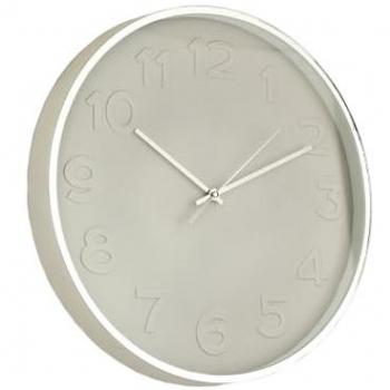 Reloj de Pared Romimex Blanco Dorado PVC 40 x 40 x 3 cm