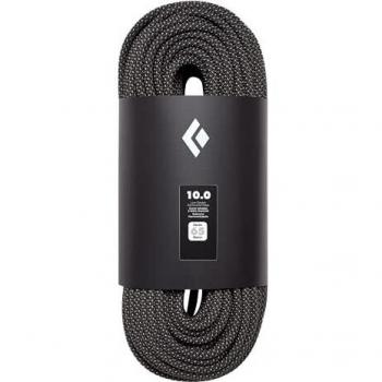 Black Diamond 10.0mm Static Rope, 65m, Black